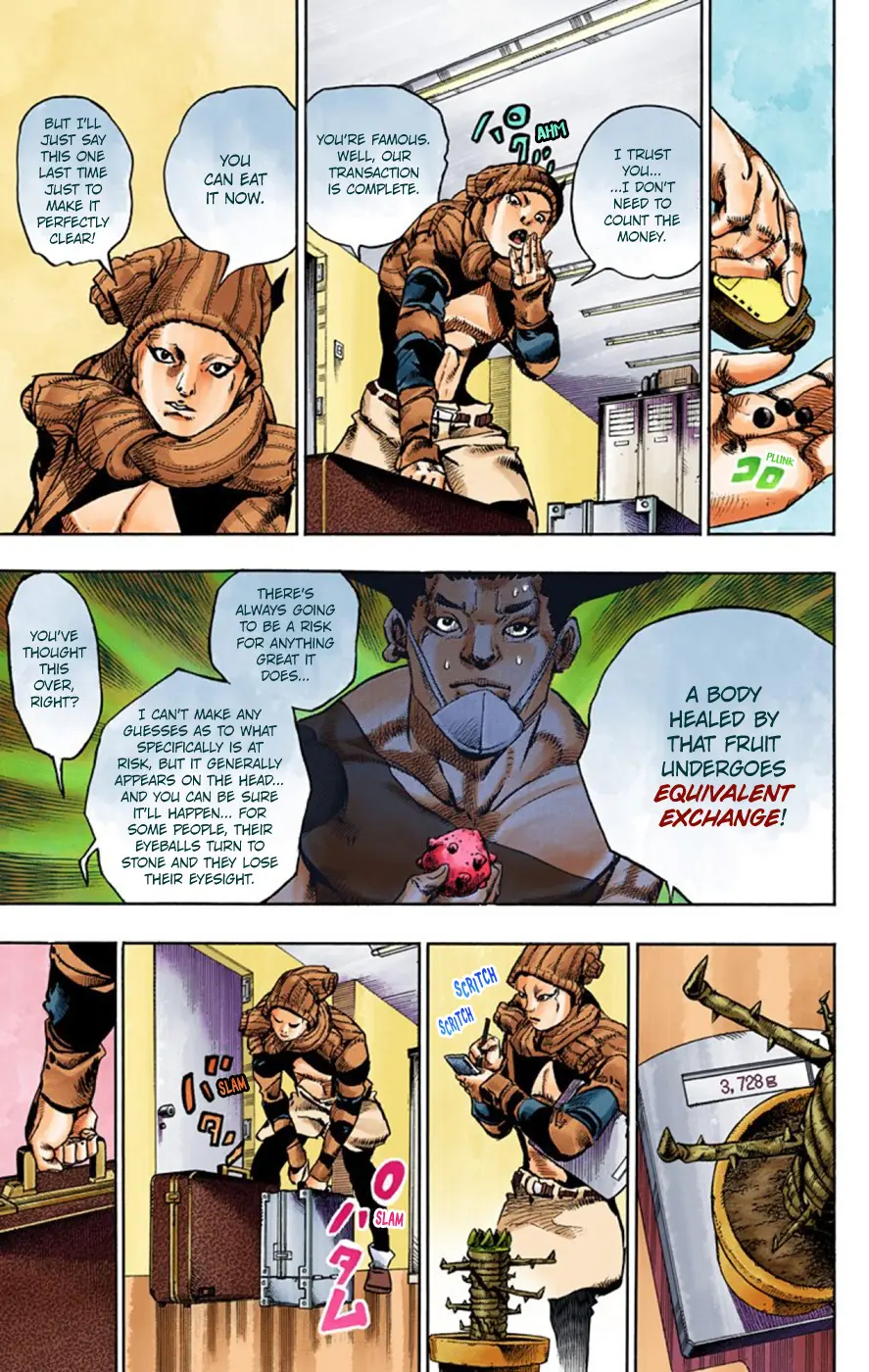 JoJo's Bizarre Adventure, Part 8: JoJolion Colored Manga — Chapter 50 — Page 18