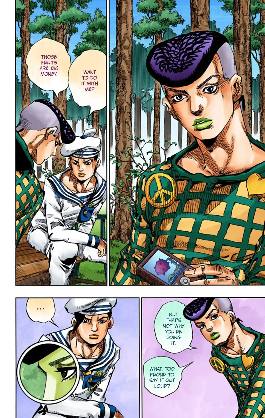 JoJo's Bizarre Adventure, Part 8: JoJolion Colored Manga — Chapter 50 — Page 23