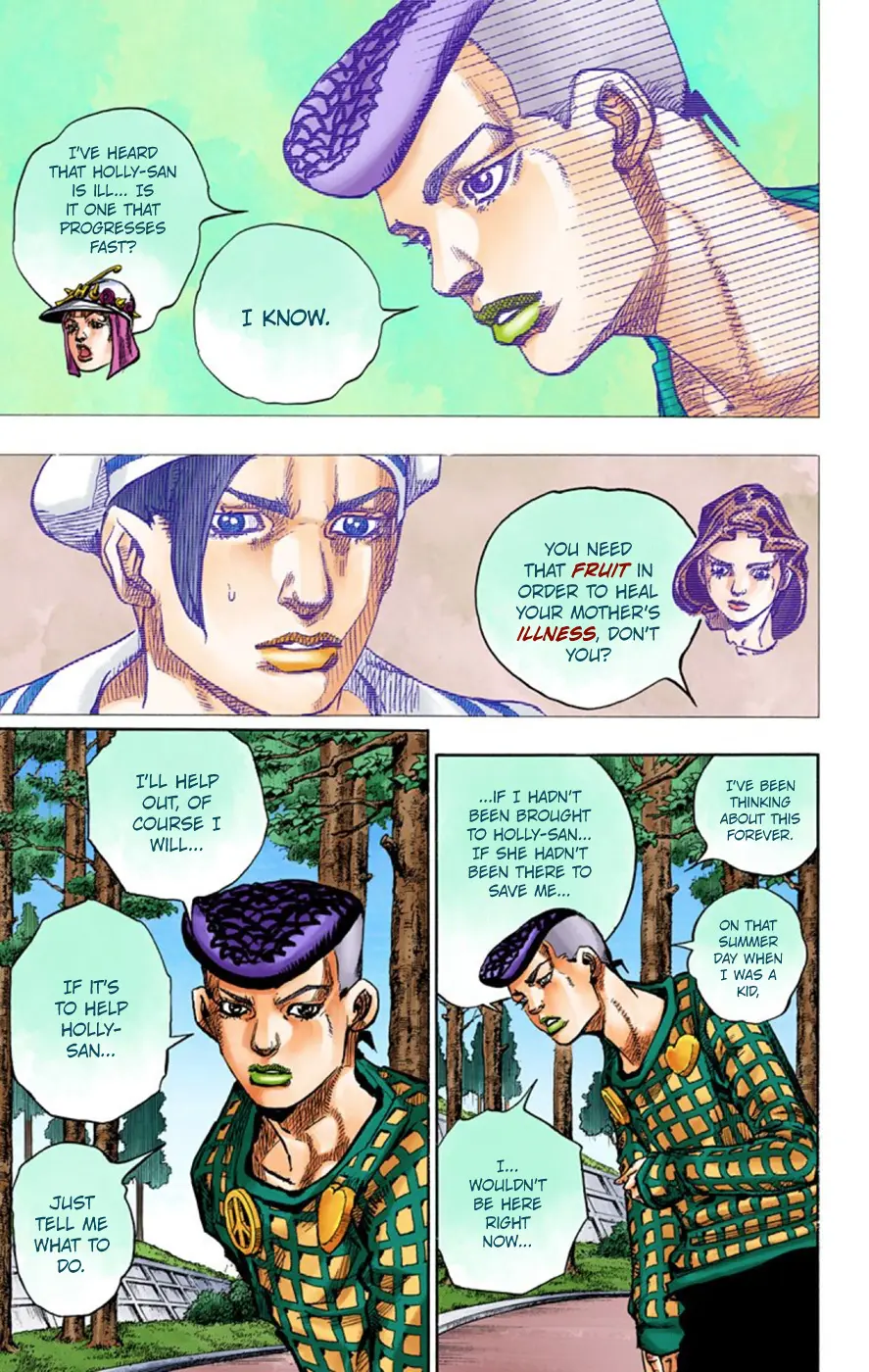 JoJo's Bizarre Adventure, Part 8: JoJolion Colored Manga — Chapter 50 — Page 24