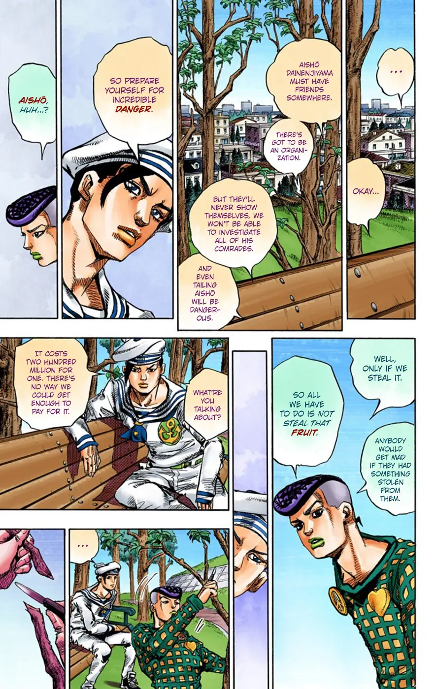 JoJo's Bizarre Adventure, Part 8: JoJolion Colored Manga — Chapter 50 — Page 26