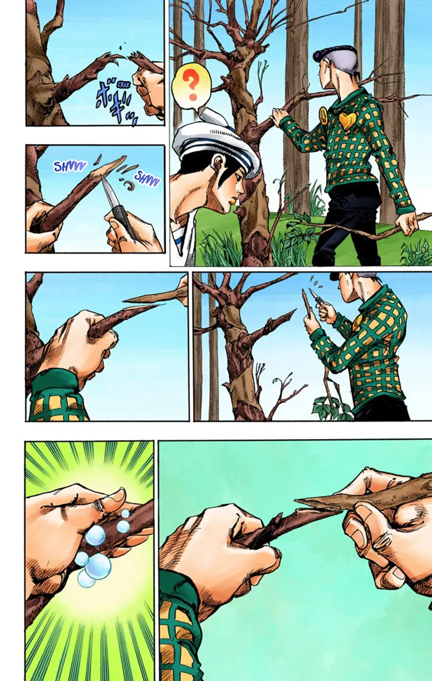 JoJo's Bizarre Adventure, Part 8: JoJolion Colored Manga — Chapter 50 — Page 27