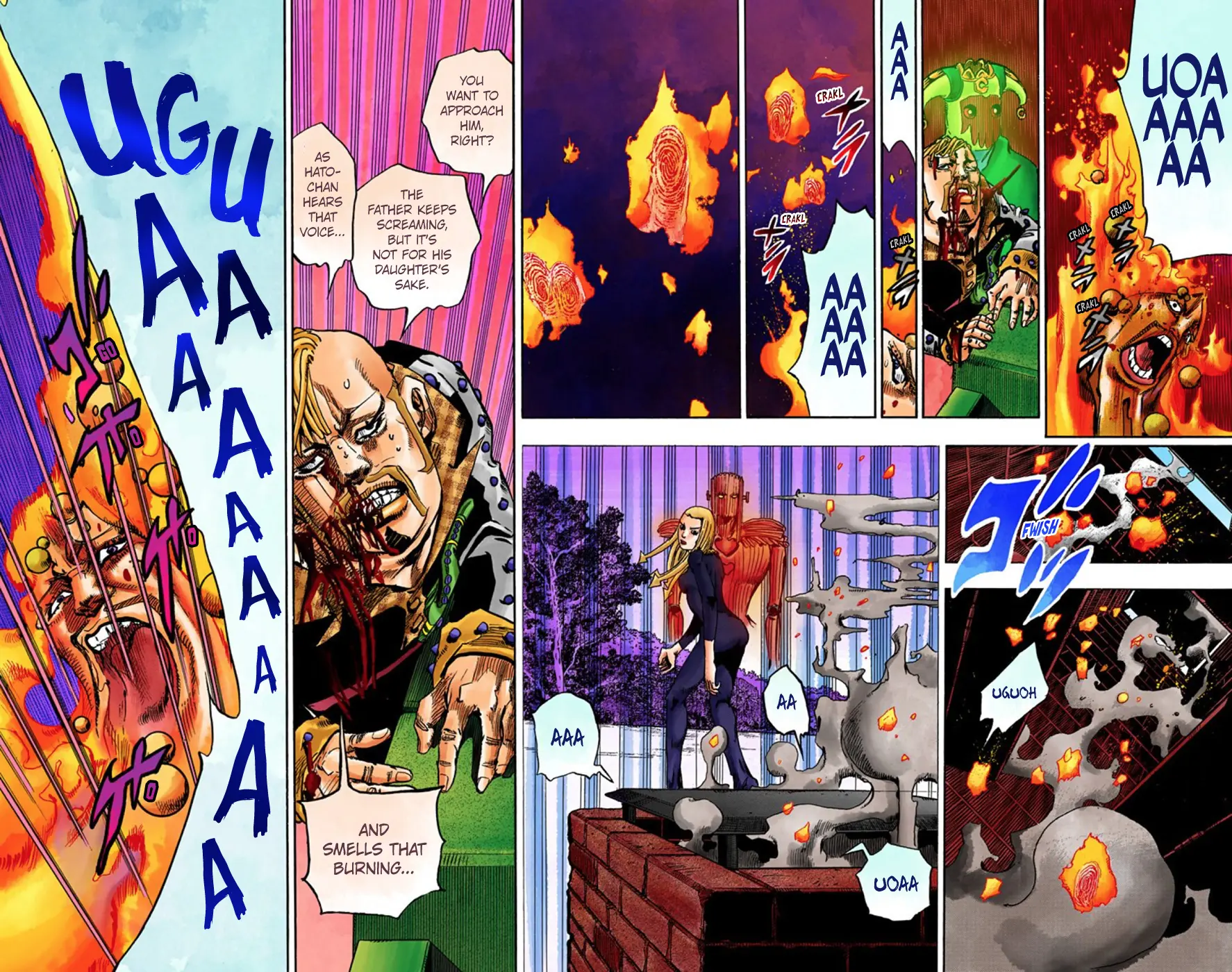 JoJo's Bizarre Adventure, Part 8: JoJolion Colored Manga — Chapter 55 — Page 16