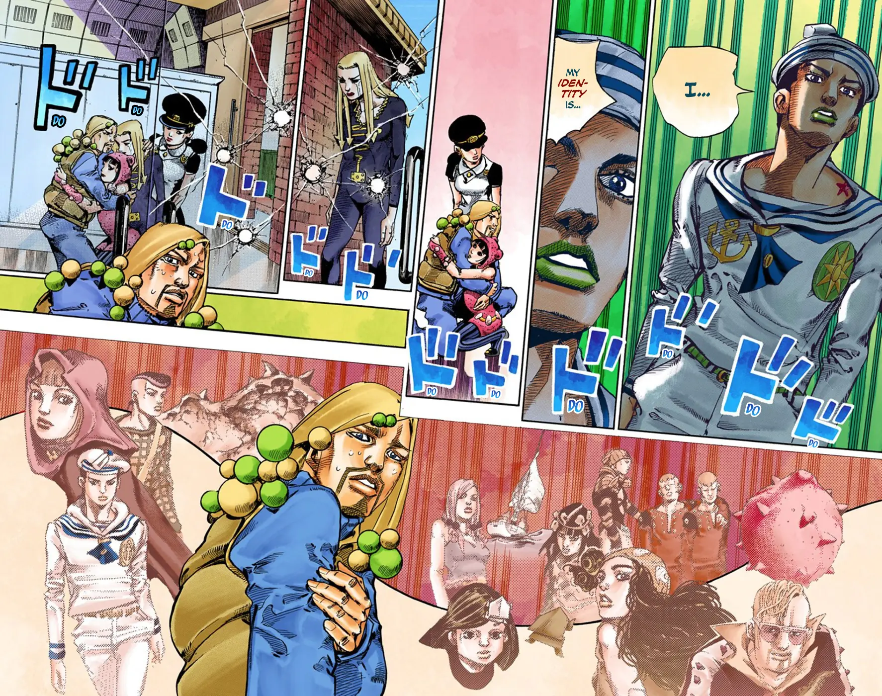 JoJo's Bizarre Adventure, Part 8: JoJolion Colored Manga — Chapter 55 — Page 26