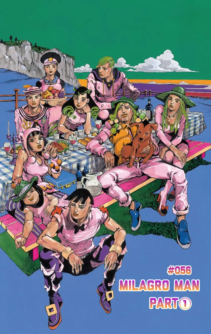 JoJo's Bizarre Adventure, Part 8: JoJolion Colored Manga — Chapter 56 — Page 1