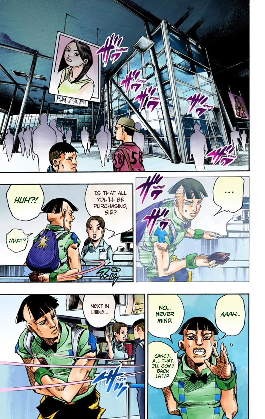 JoJo's Bizarre Adventure, Part 8: JoJolion Colored Manga — Chapter 56 — Page 9