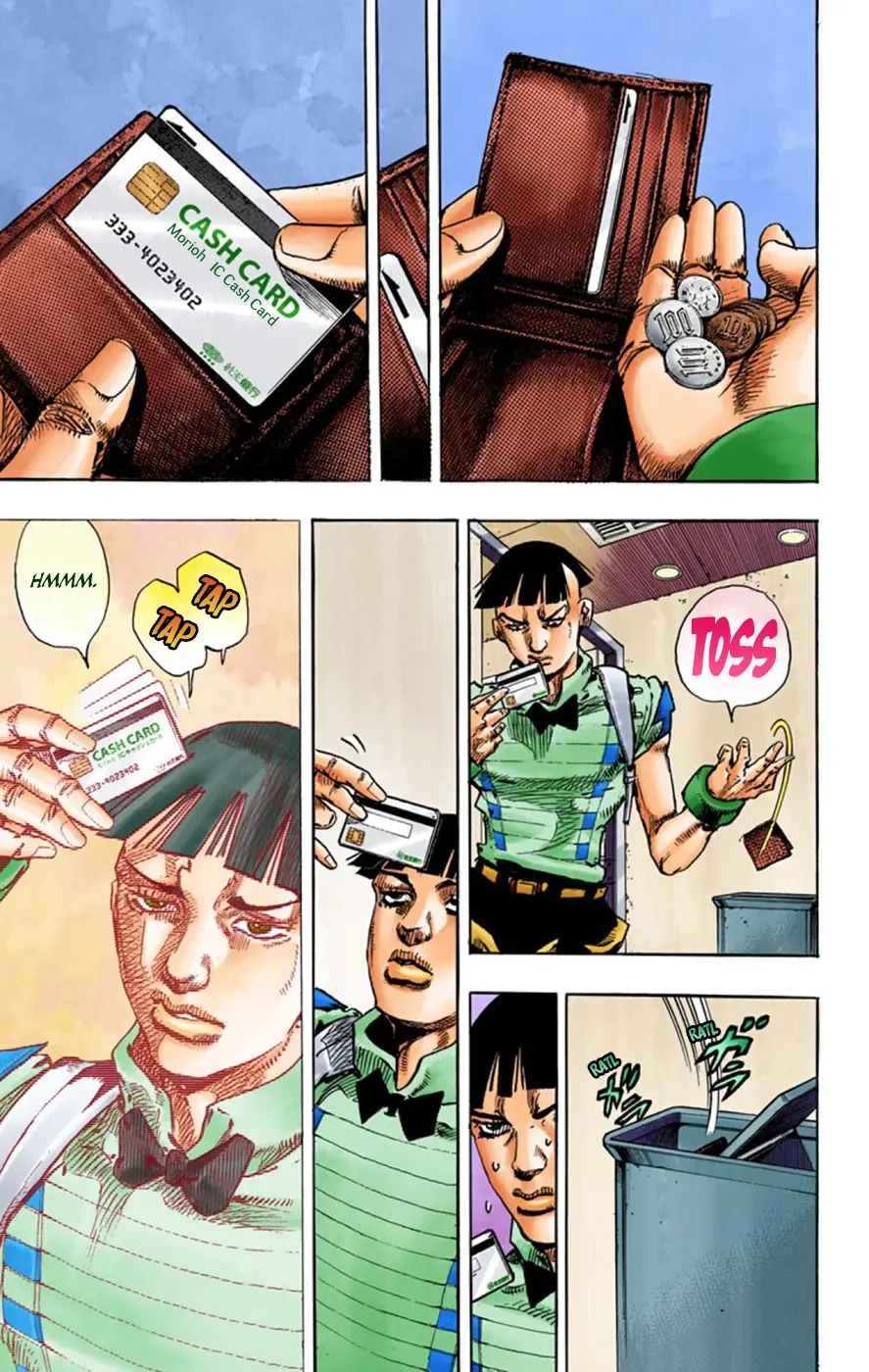 JoJo's Bizarre Adventure, Part 8: JoJolion Colored Manga — Chapter 56 — Page 11