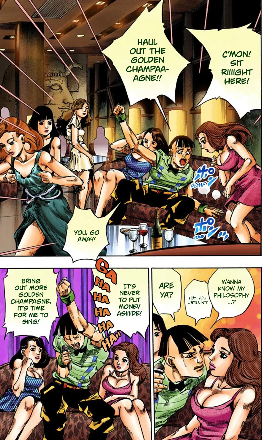 JoJo's Bizarre Adventure, Part 8: JoJolion Colored Manga — Chapter 56 — Page 27