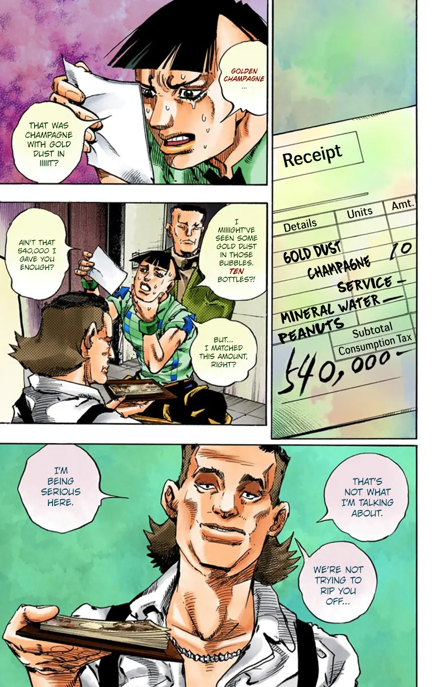 JoJo's Bizarre Adventure, Part 8: JoJolion Colored Manga — Chapter 56 — Page 29