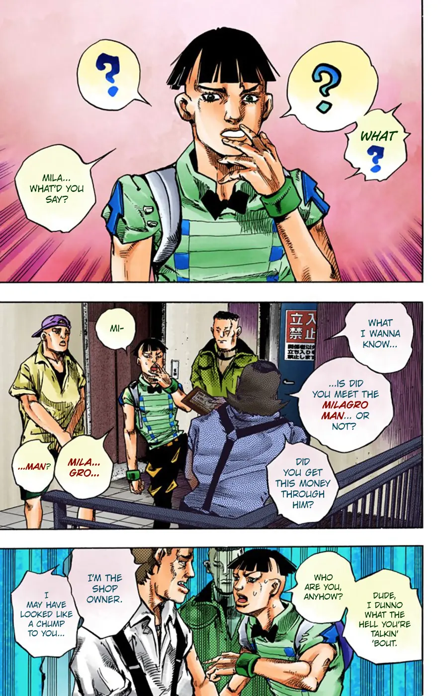 JoJo's Bizarre Adventure, Part 8: JoJolion Colored Manga — Chapter 56 — Page 31