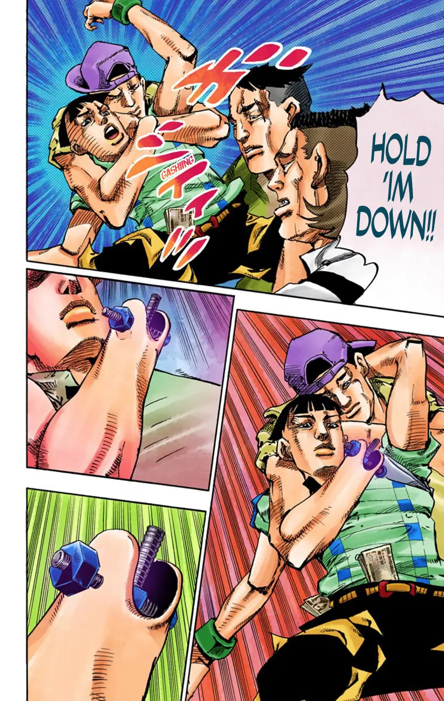 JoJo's Bizarre Adventure, Part 8: JoJolion Colored Manga — Chapter 56 — Page 34