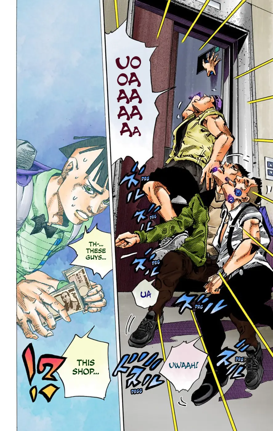 JoJo's Bizarre Adventure, Part 8: JoJolion Colored Manga — Chapter 56 — Page 38