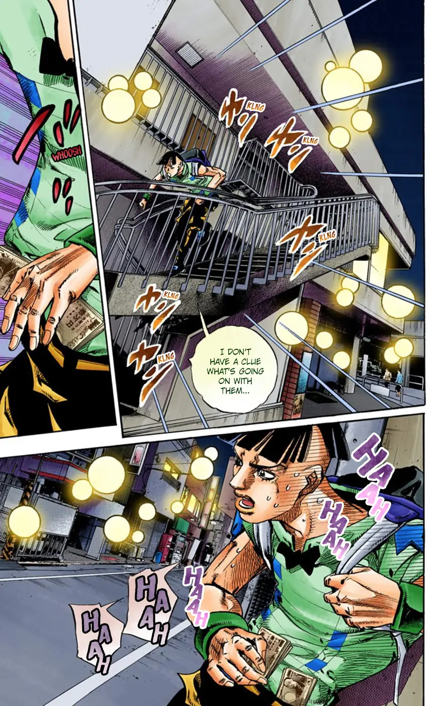 JoJo's Bizarre Adventure, Part 8: JoJolion Colored Manga — Chapter 56 — Page 39