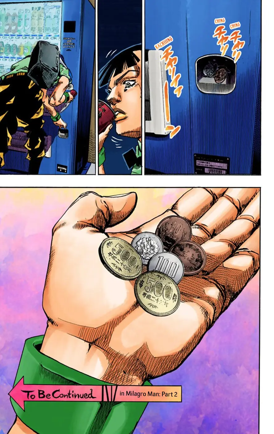 JoJo's Bizarre Adventure, Part 8: JoJolion Colored Manga — Chapter 56 — Page 47