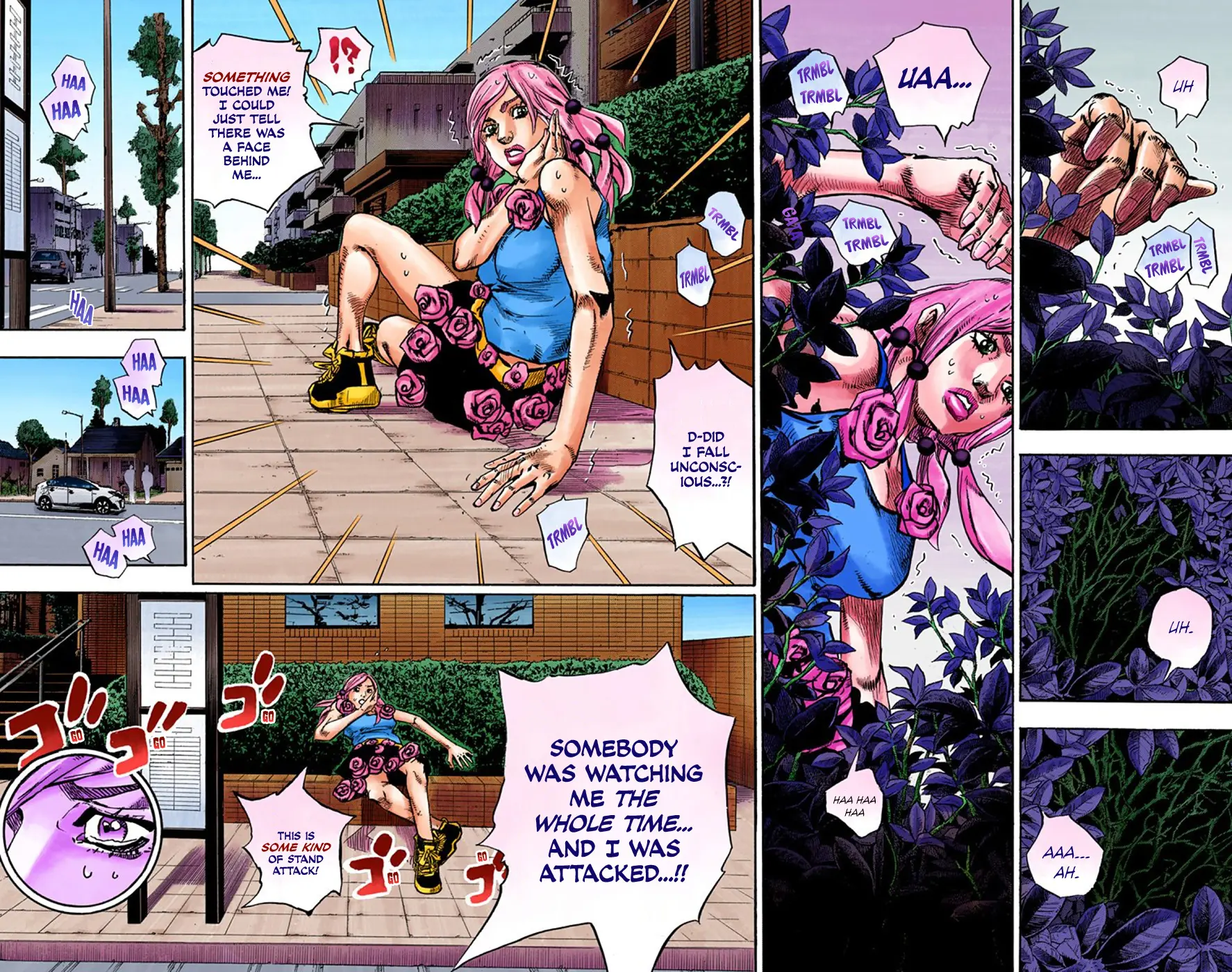 JoJo's Bizarre Adventure, Part 8: JoJolion Colored Manga — Chapter 63 — Page 8