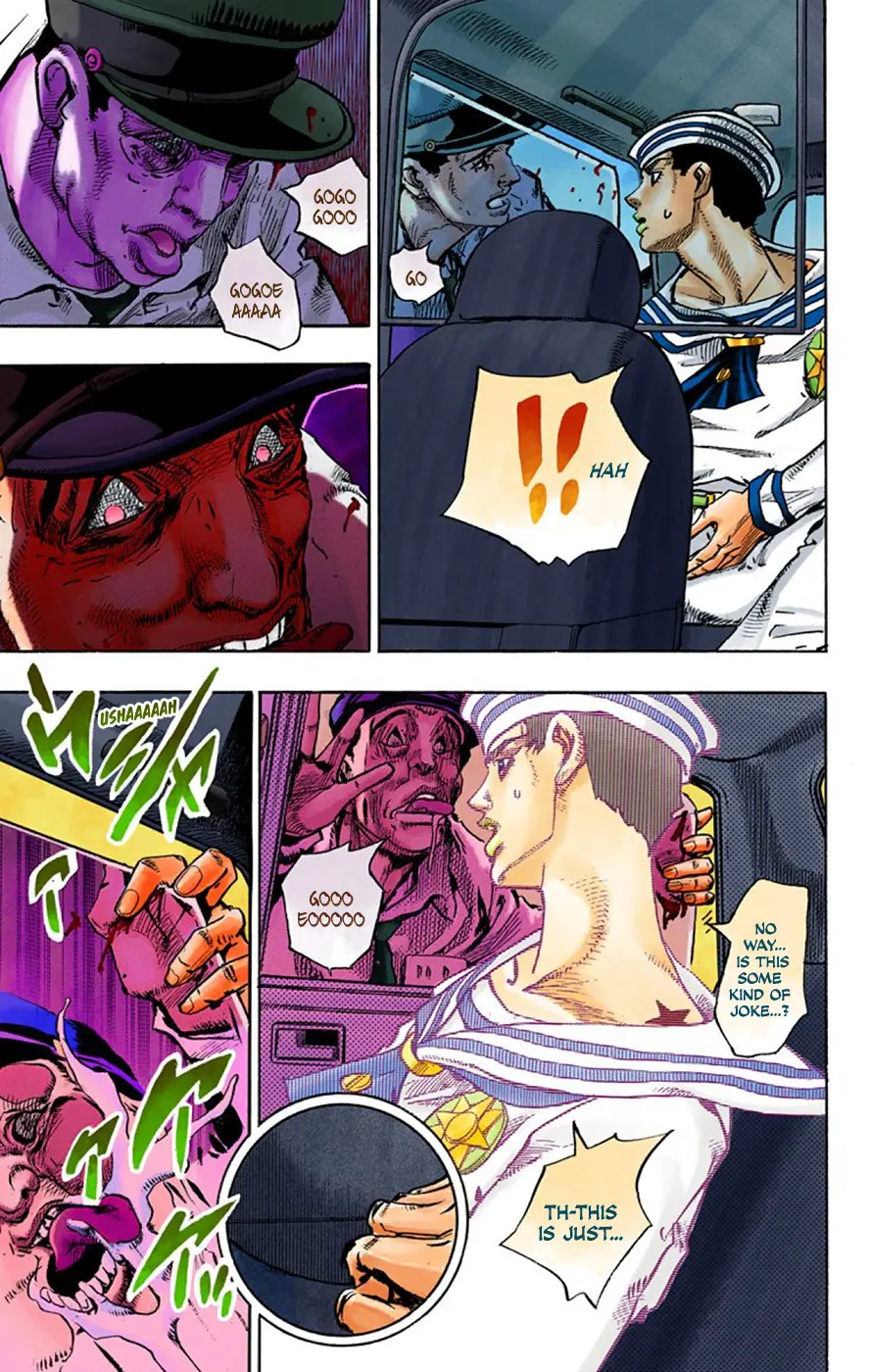 JoJo's Bizarre Adventure, Part 8: JoJolion Colored Manga — Chapter 63 — Page 14