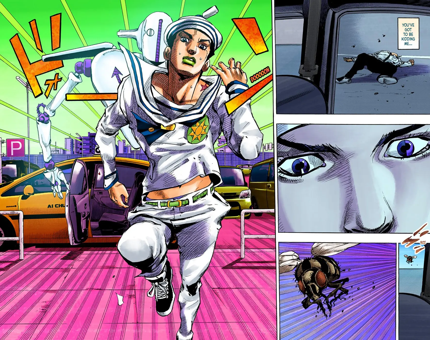 JoJo's Bizarre Adventure, Part 8: JoJolion Colored Manga — Chapter 63 — Page 17