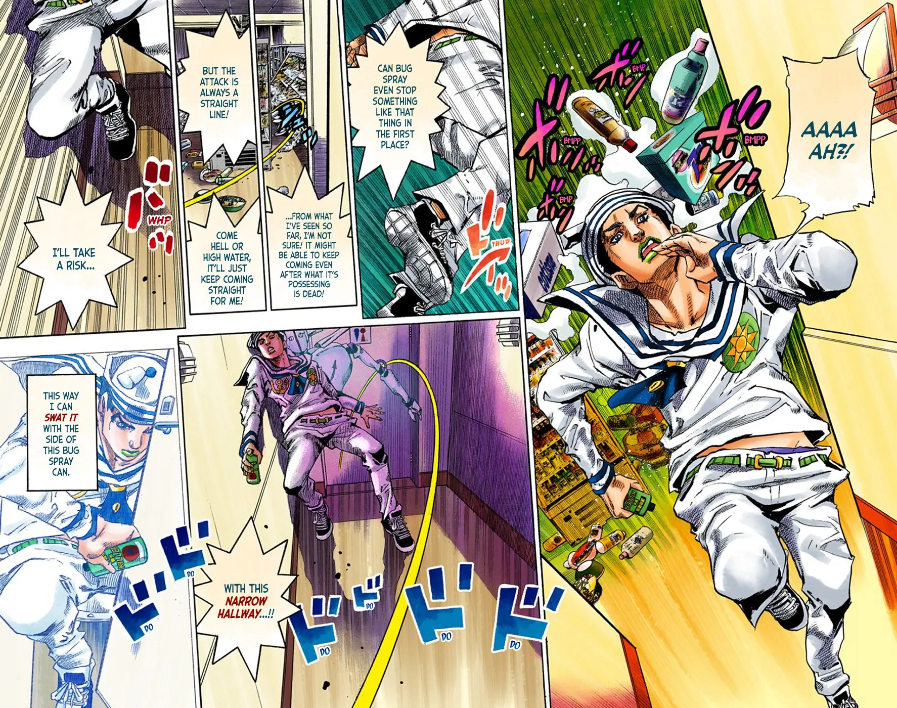 JoJo's Bizarre Adventure, Part 8: JoJolion Colored Manga — Chapter 63 — Page 22