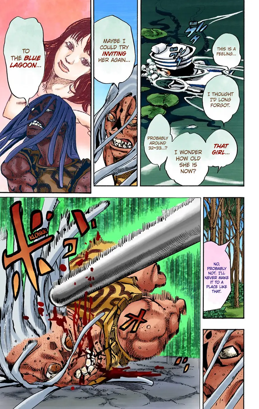 JoJo's Bizarre Adventure, Part 8: JoJolion Colored Manga — Chapter 63 — Page 36