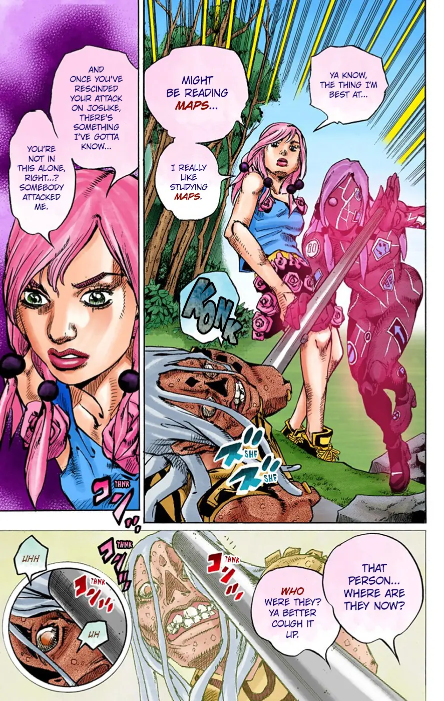 JoJo's Bizarre Adventure, Part 8: JoJolion Colored Manga — Chapter 63 — Page 40