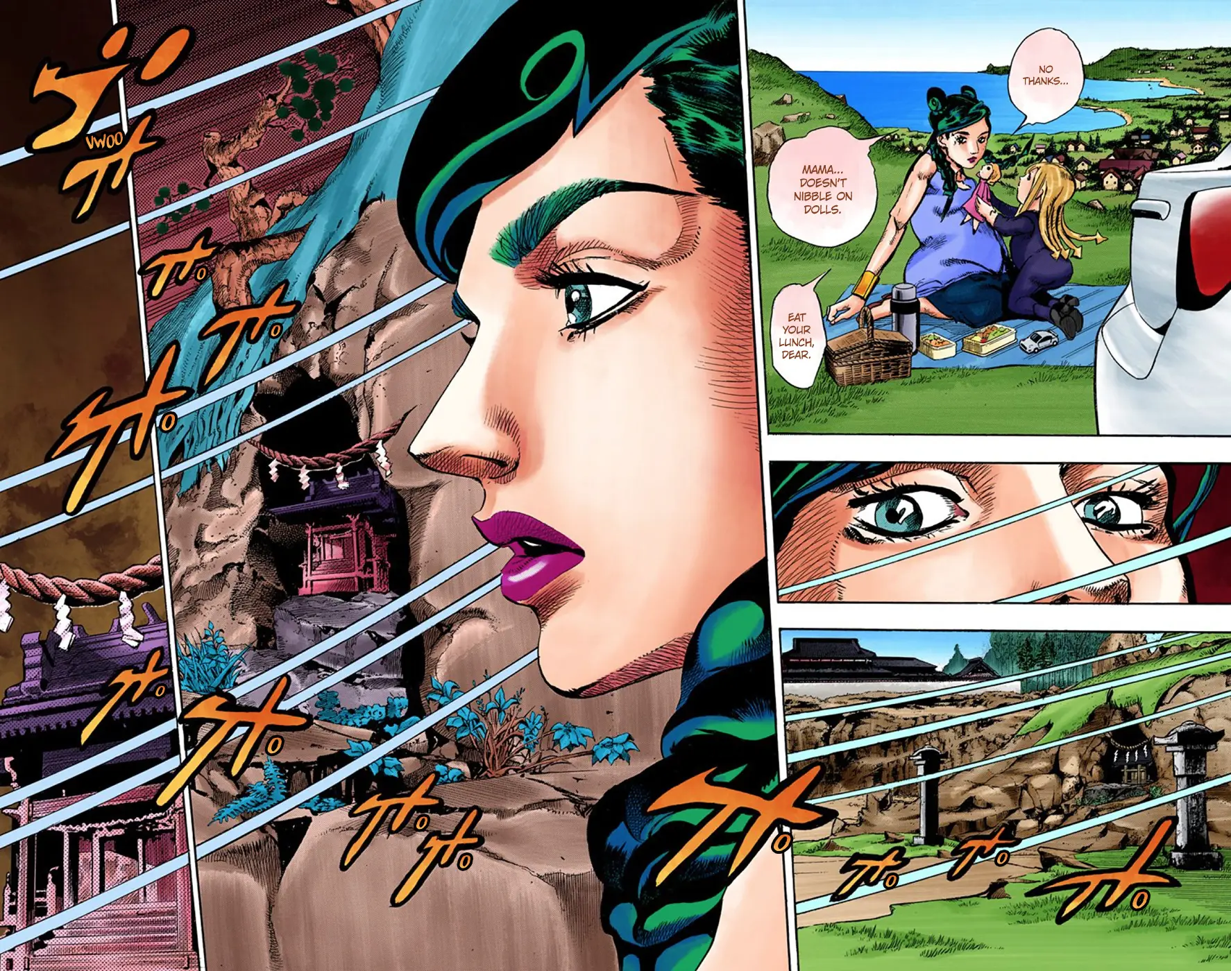 JoJo's Bizarre Adventure, Part 8: JoJolion Colored Manga — Chapter 64 — Page 4