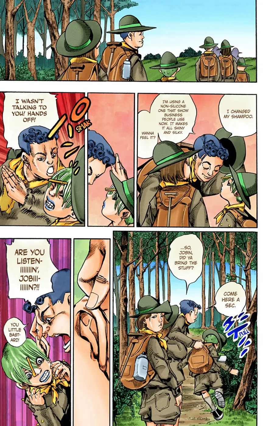JoJo's Bizarre Adventure, Part 8: JoJolion Colored Manga — Chapter 64 — Page 7