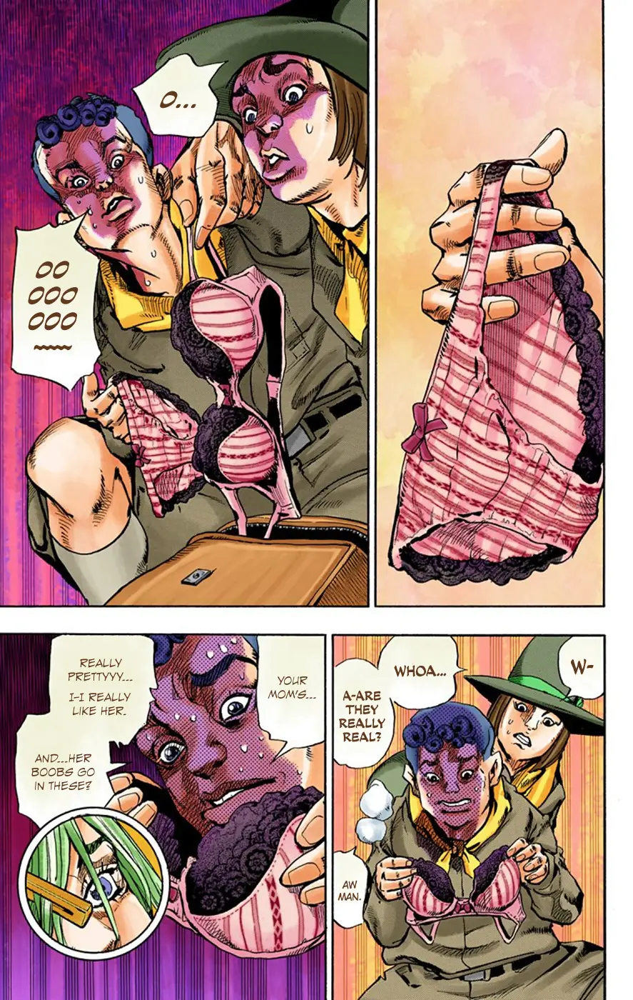 JoJo's Bizarre Adventure, Part 8: JoJolion Colored Manga — Chapter 64 — Page 9
