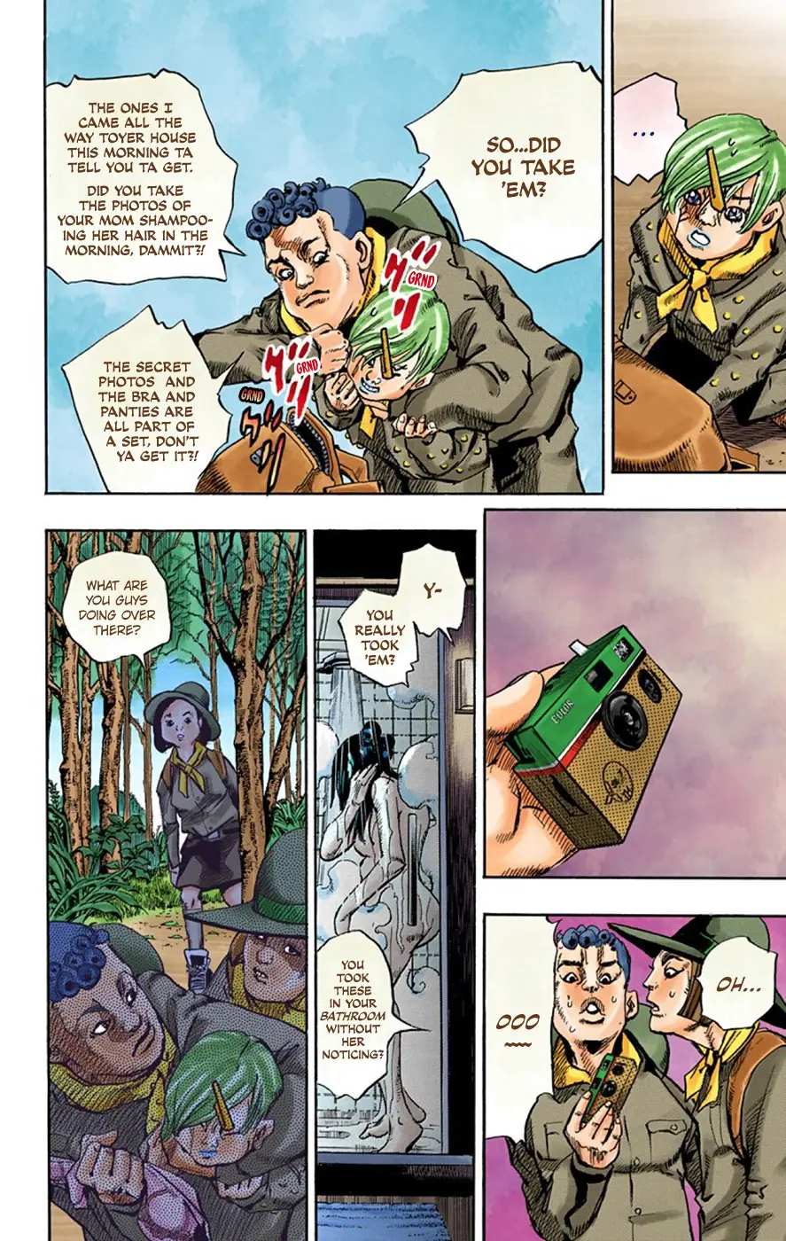 JoJo's Bizarre Adventure, Part 8: JoJolion Colored Manga — Chapter 64 — Page 10