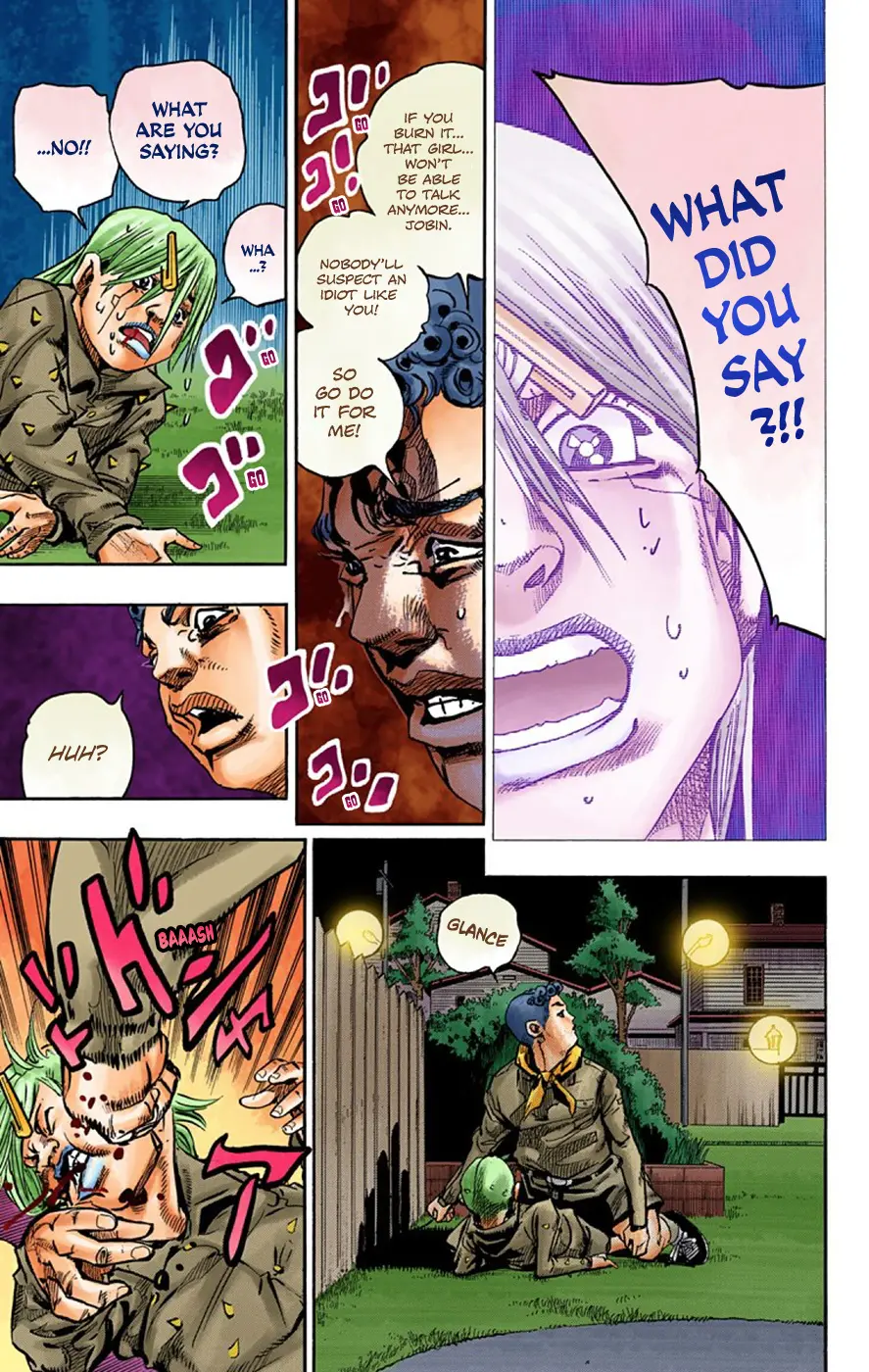 JoJo's Bizarre Adventure, Part 8: JoJolion Colored Manga — Chapter 64 — Page 15