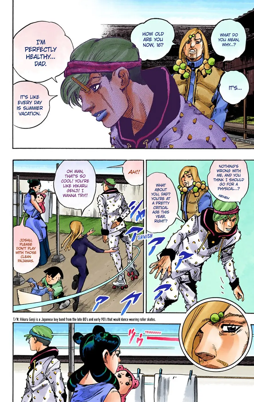 JoJo's Bizarre Adventure, Part 8: JoJolion Colored Manga — Chapter 64 — Page 26