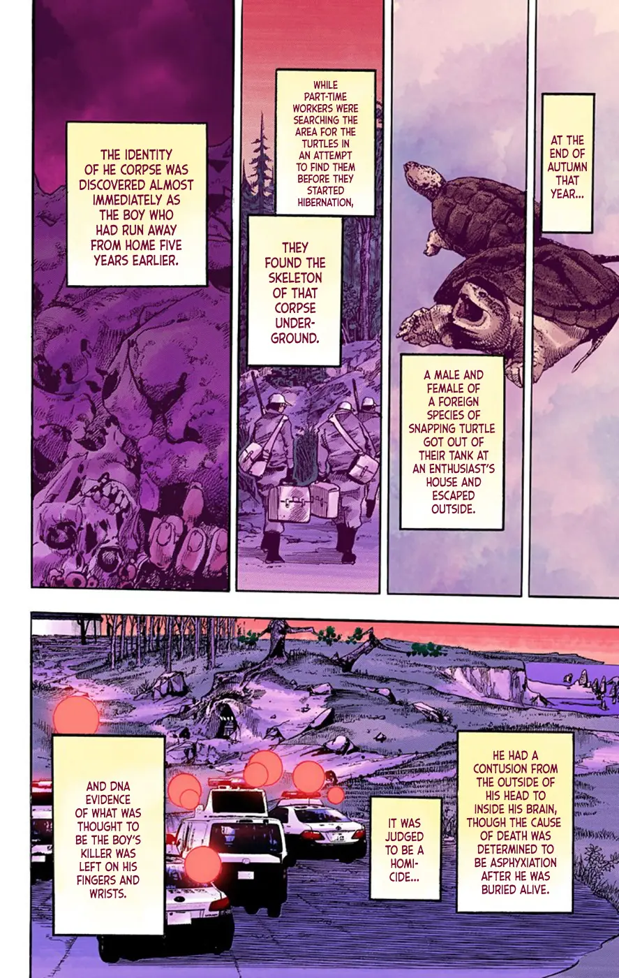 JoJo's Bizarre Adventure, Part 8: JoJolion Colored Manga — Chapter 64 — Page 28