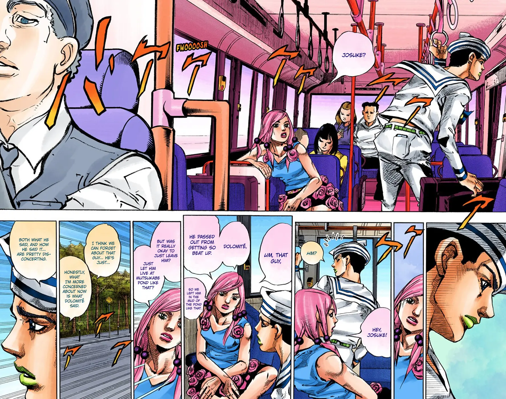 JoJo's Bizarre Adventure, Part 8: JoJolion Colored Manga — Chapter 64 — Page 30