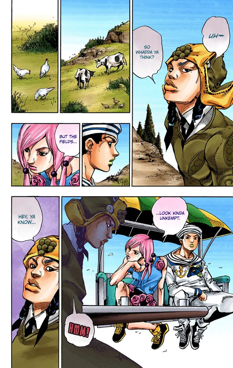 JoJo's Bizarre Adventure, Part 8: JoJolion Colored Manga — Chapter 66 — Page 6