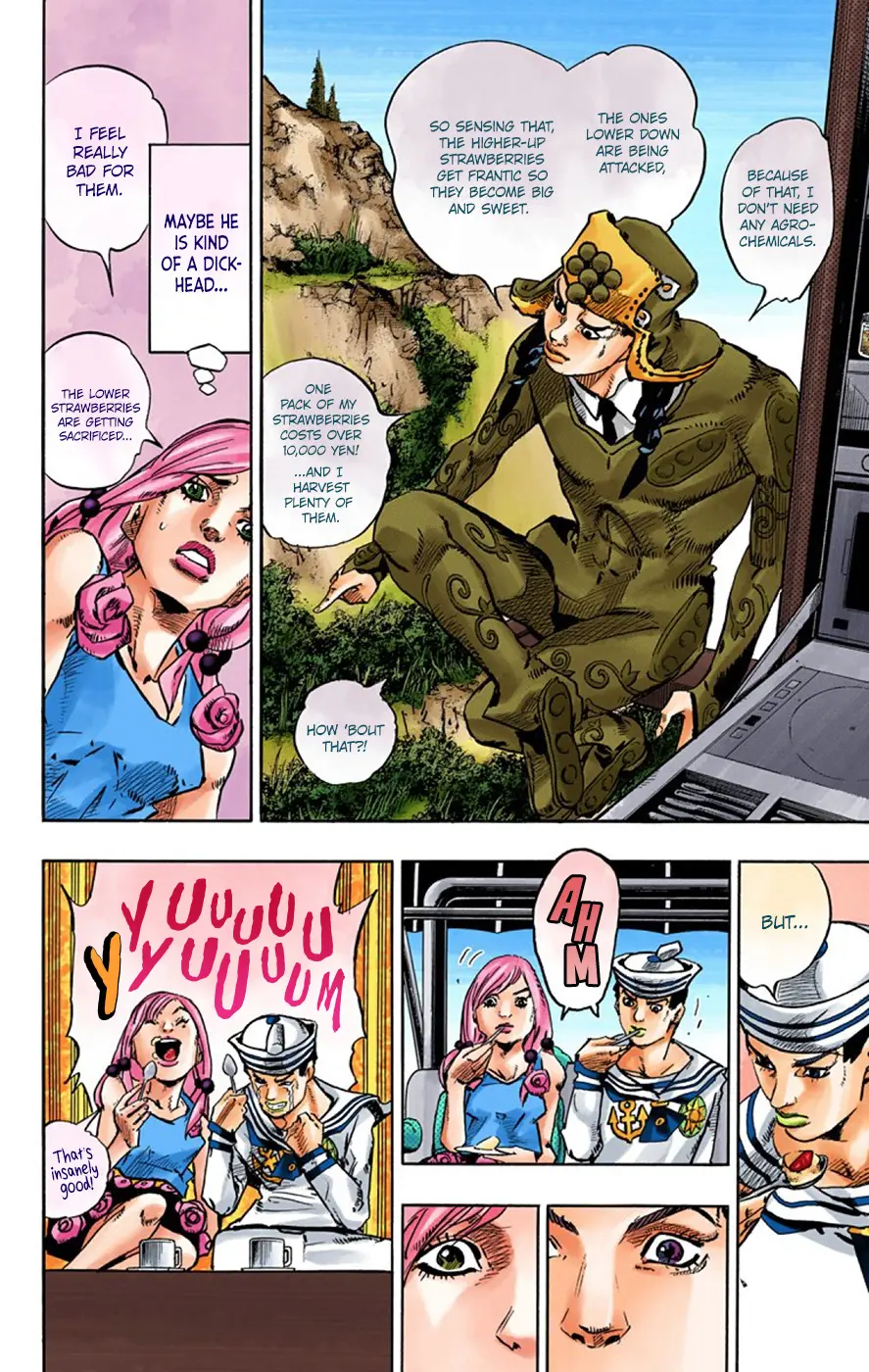 JoJo's Bizarre Adventure, Part 8: JoJolion Colored Manga — Chapter 66 — Page 8