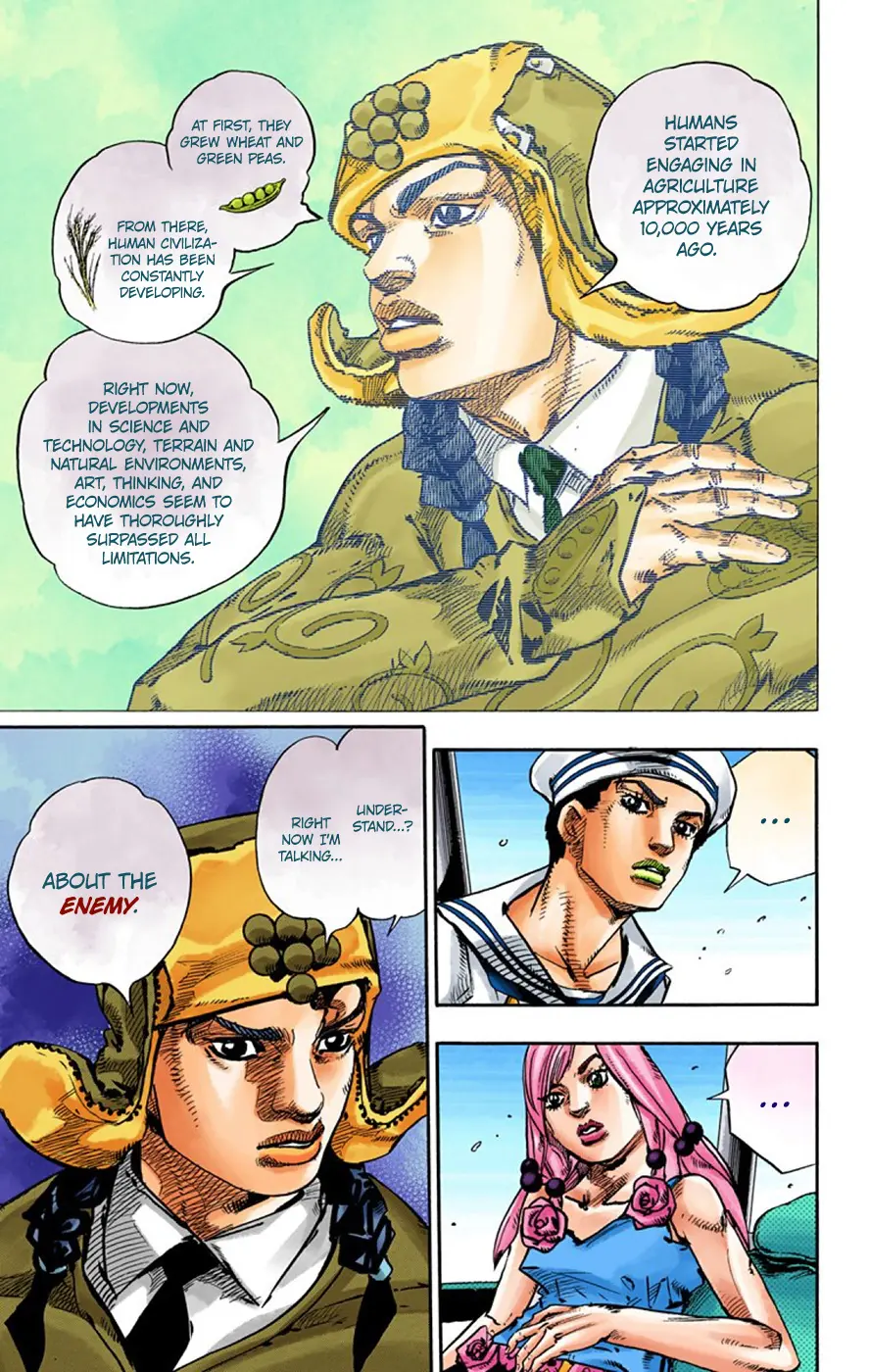 JoJo's Bizarre Adventure, Part 8: JoJolion Colored Manga — Chapter 66 — Page 9