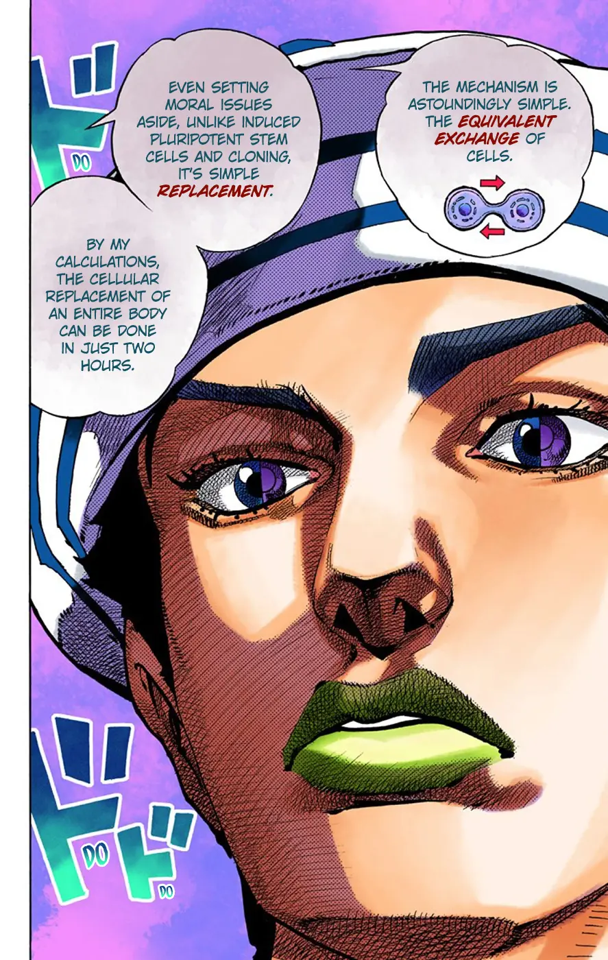 JoJo's Bizarre Adventure, Part 8: JoJolion Colored Manga — Chapter 66 — Page 11