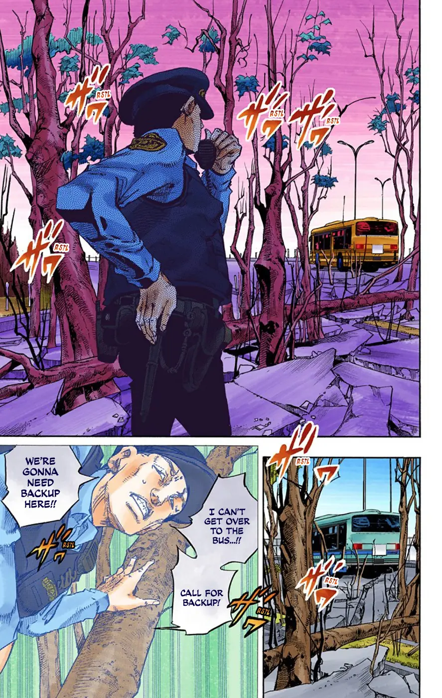 JoJo's Bizarre Adventure, Part 8: JoJolion Colored Manga — Chapter 66 — Page 16