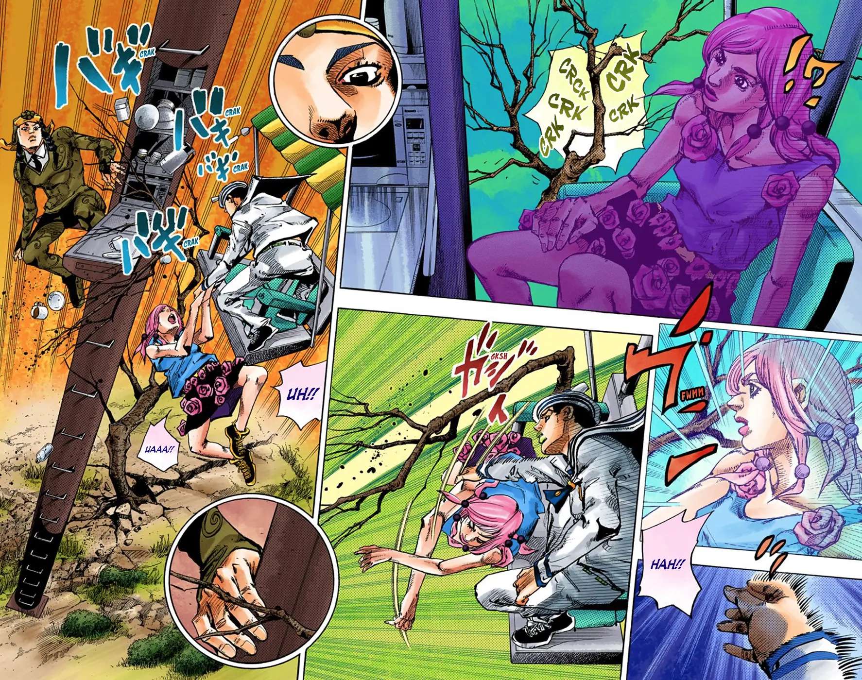 JoJo's Bizarre Adventure, Part 8: JoJolion Colored Manga — Chapter 66 — Page 21