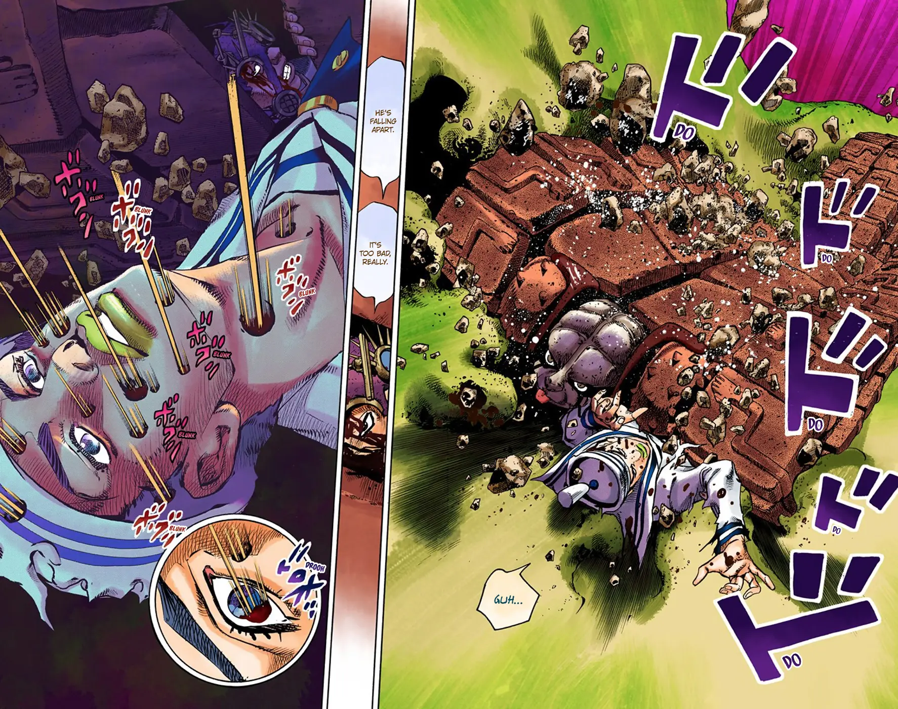 JoJo's Bizarre Adventure, Part 8: JoJolion Colored Manga — Chapter 70 — Page 3