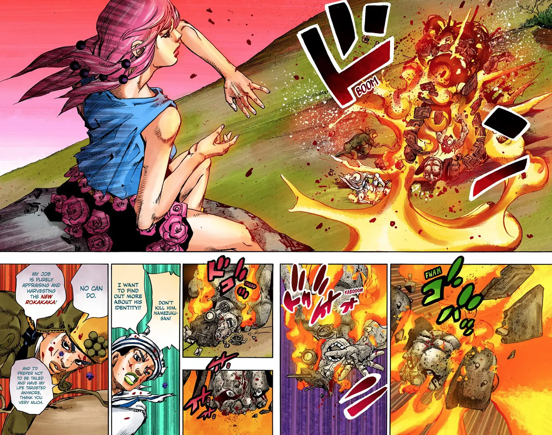 JoJo's Bizarre Adventure, Part 8: JoJolion Colored Manga — Chapter 70 — Page 12