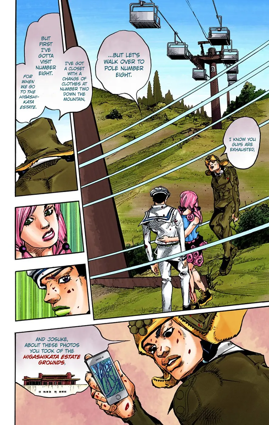 JoJo's Bizarre Adventure, Part 8: JoJolion Colored Manga — Chapter 70 — Page 16