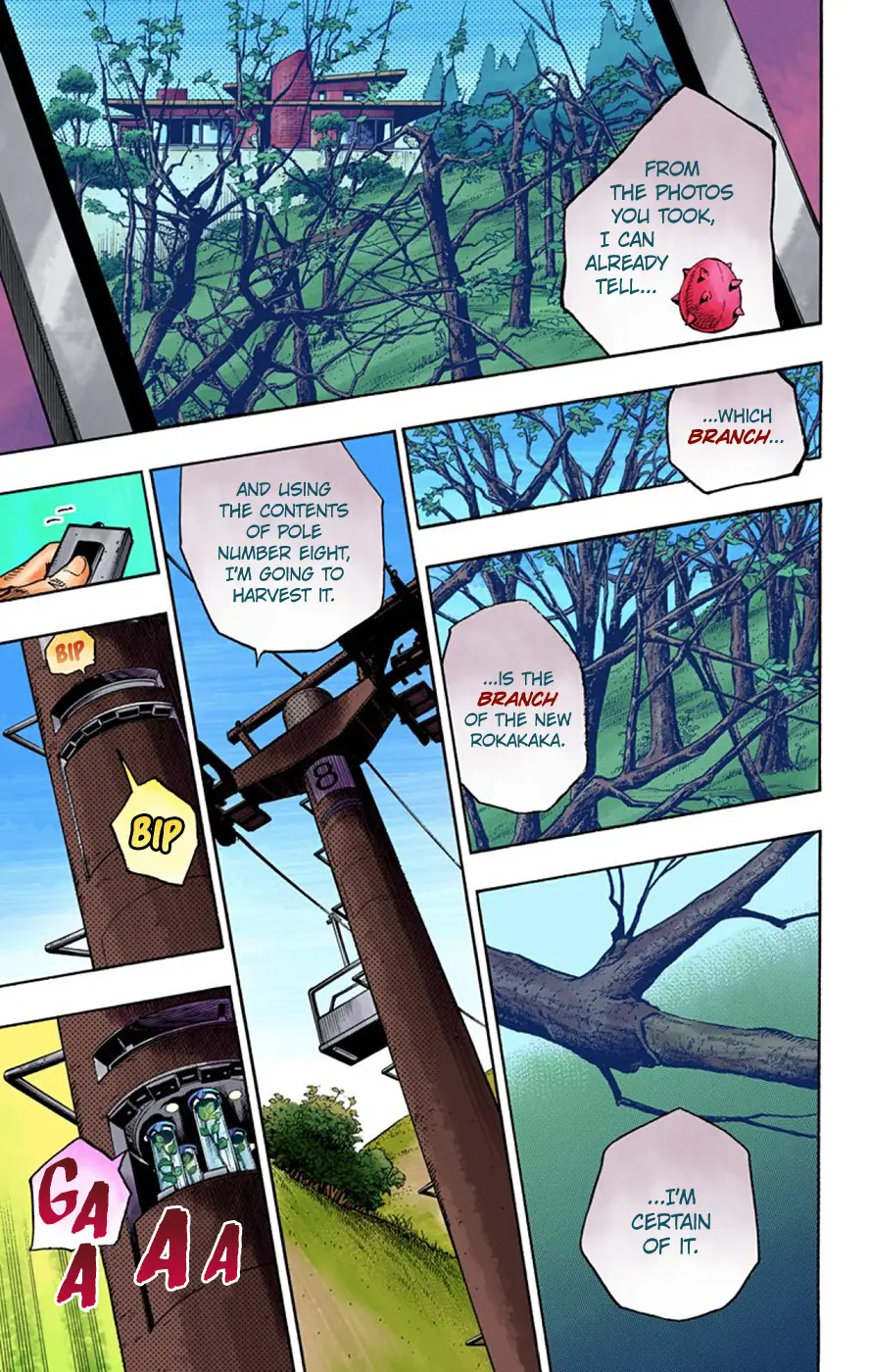 JoJo's Bizarre Adventure, Part 8: JoJolion Colored Manga — Chapter 70 — Page 17