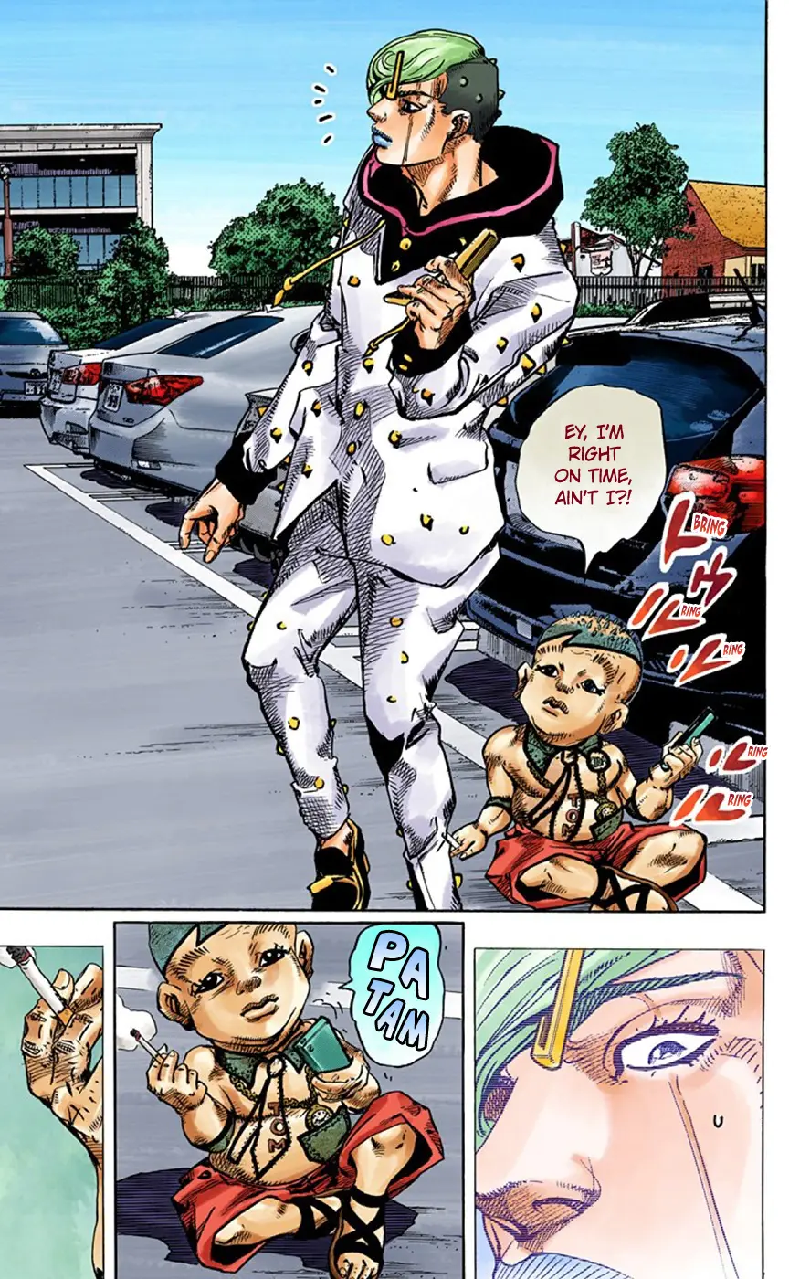 JoJo's Bizarre Adventure, Part 8: JoJolion Colored Manga — Chapter 70 — Page 23