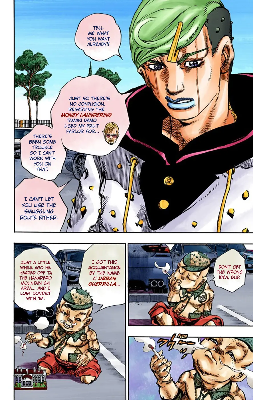 JoJo's Bizarre Adventure, Part 8: JoJolion Colored Manga — Chapter 70 — Page 28