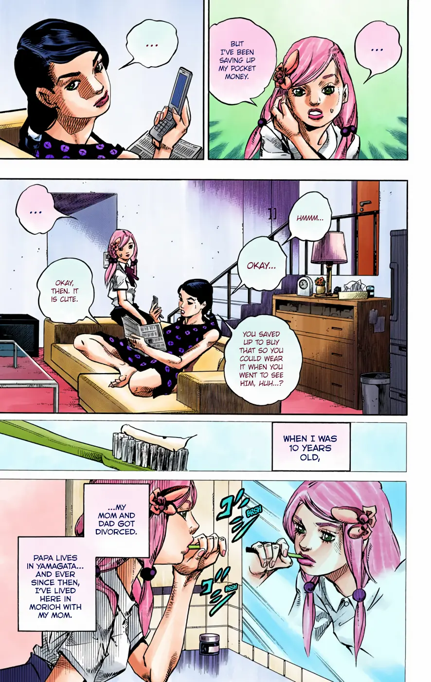 JoJo's Bizarre Adventure, Part 8: JoJolion Colored Manga — Chapter 71 — Page 13
