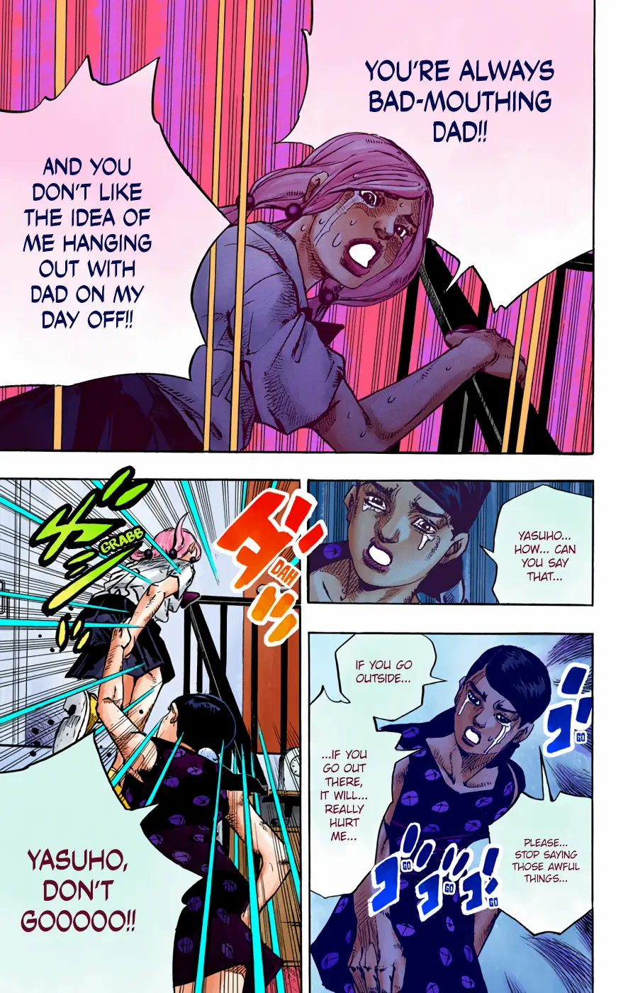 JoJo's Bizarre Adventure, Part 8: JoJolion Colored Manga — Chapter 71 — Page 27