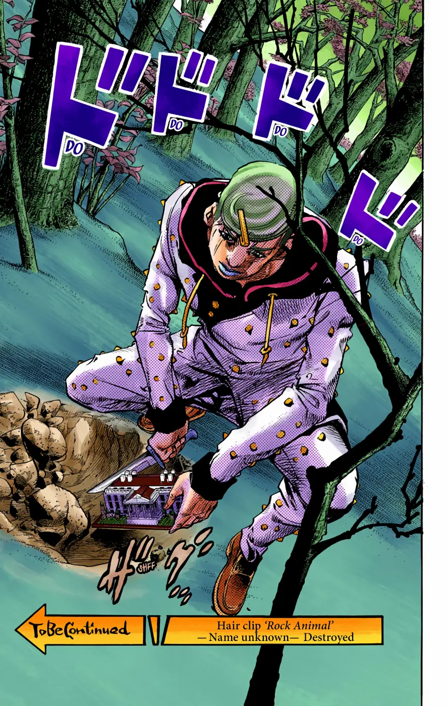 JoJo's Bizarre Adventure, Part 8: JoJolion Colored Manga — Chapter 71 — Page 48
