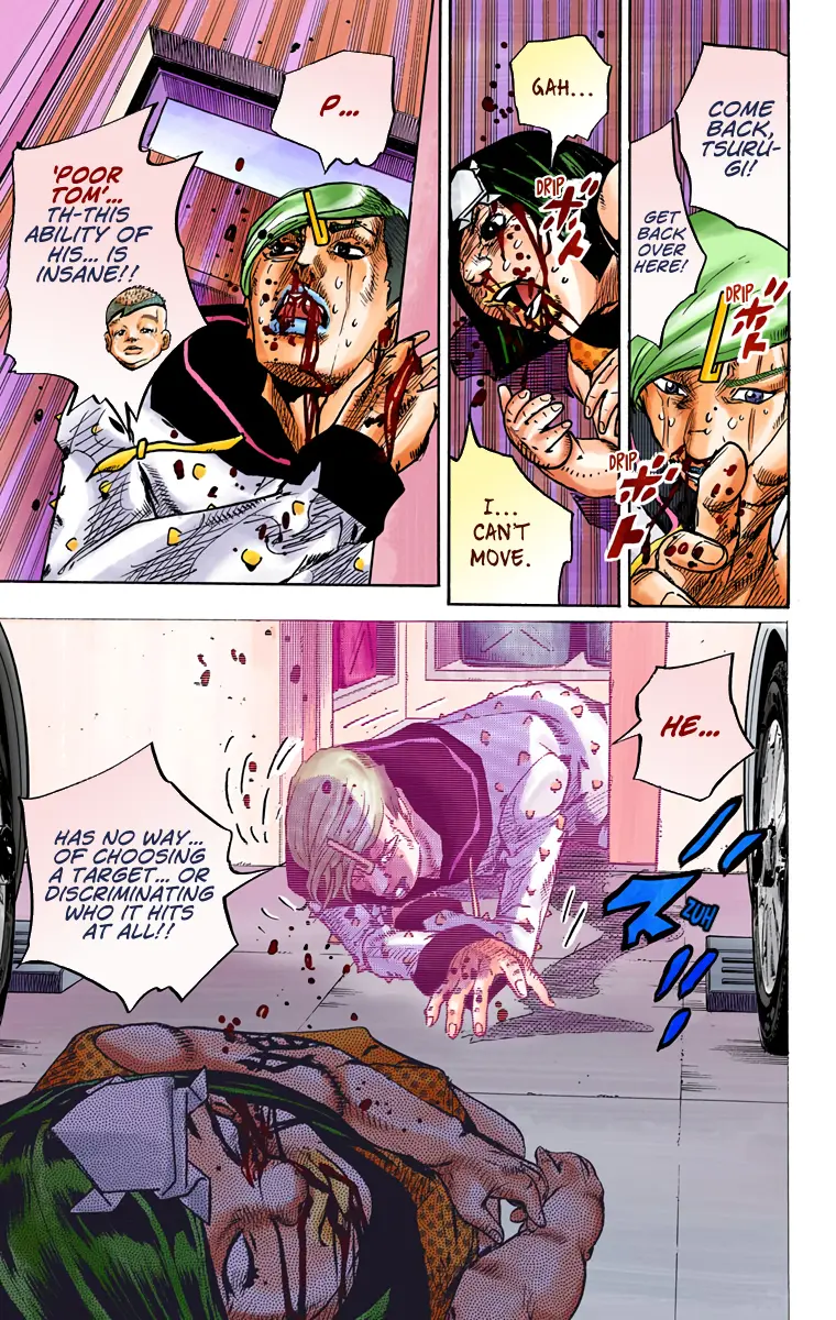 JoJo's Bizarre Adventure, Part 8: JoJolion Colored Manga — Chapter 73 — Page 5