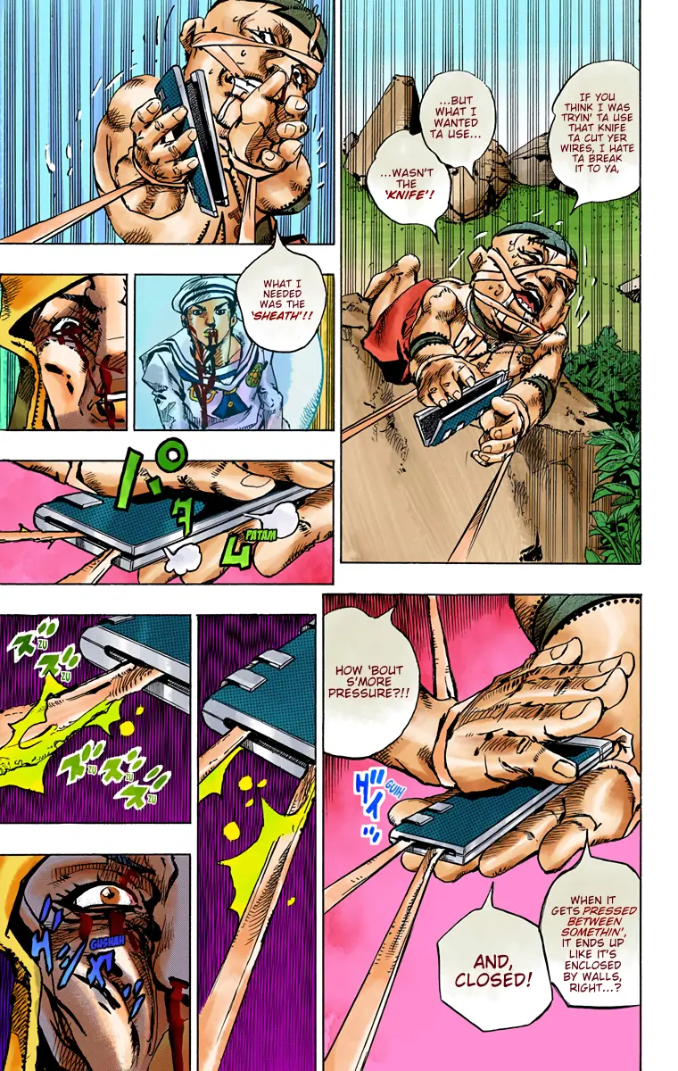 JoJo's Bizarre Adventure, Part 8: JoJolion Colored Manga — Chapter 75 — Page 22