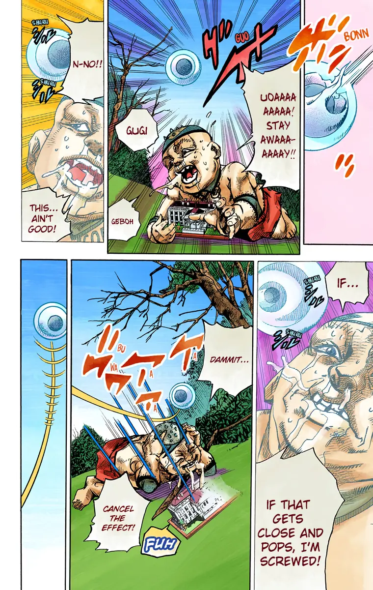 JoJo's Bizarre Adventure, Part 8: JoJolion Colored Manga — Chapter 76 — Page 6