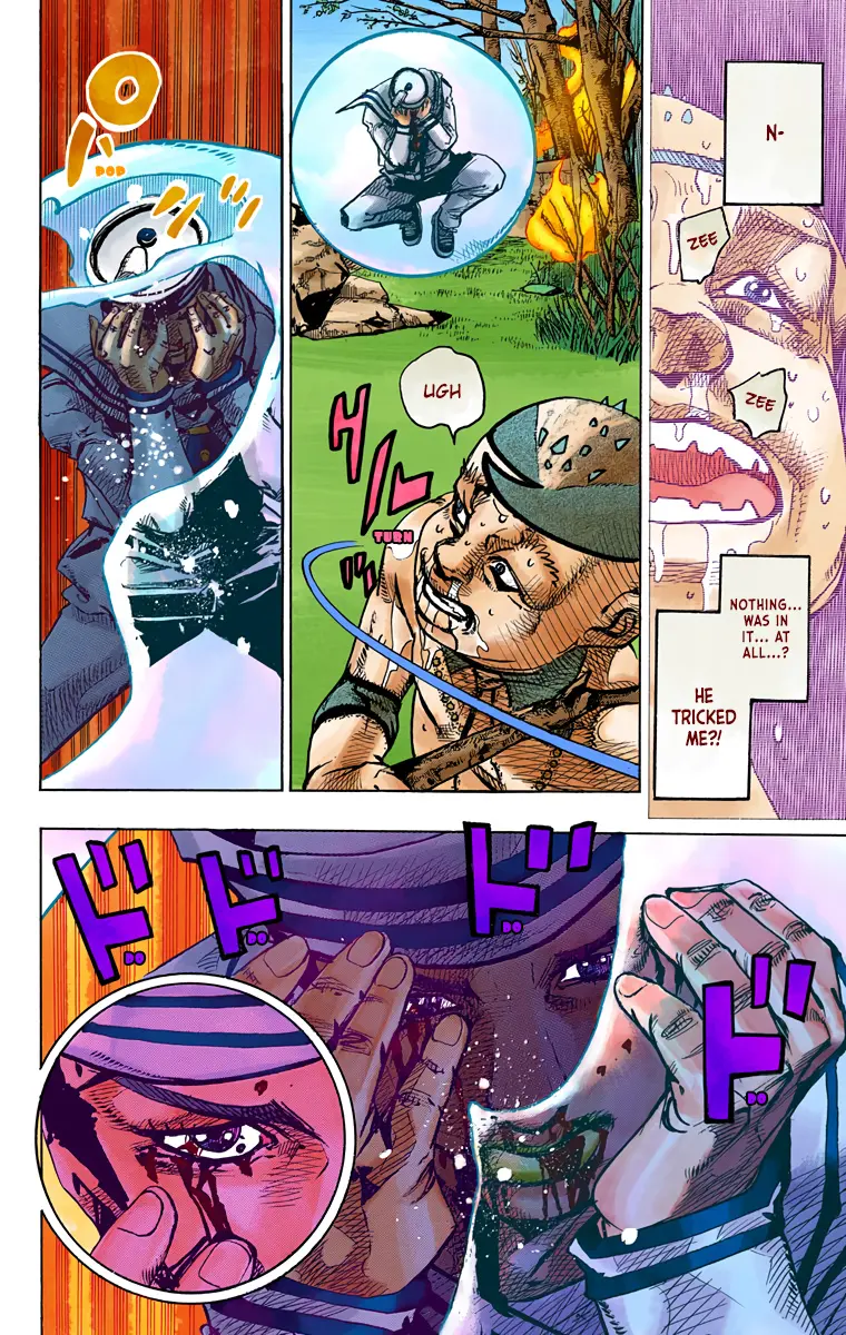 JoJo's Bizarre Adventure, Part 8: JoJolion Colored Manga — Chapter 76 — Page 8